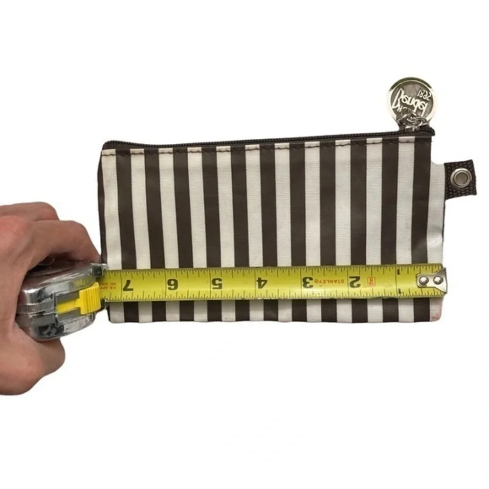 Henri bendel rare sunglass print cosmetic toiletries bag